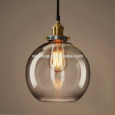 Industrial Factory Pendant Lamp Vintage Lighting Fixture (Brass)